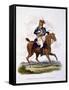 Uniform of a Private of the 15th or King's Light Dragoons (Hussars), from 'Costume of the British…-Charles Hamilton Smith-Framed Stretched Canvas