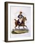 Uniform of a Private of the 15th or King's Light Dragoons (Hussars), from 'Costume of the British…-Charles Hamilton Smith-Framed Giclee Print