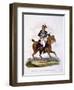 Uniform of a Private of the 15th or King's Light Dragoons (Hussars), from 'Costume of the British…-Charles Hamilton Smith-Framed Giclee Print