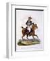 Uniform of a Private of the 15th or King's Light Dragoons (Hussars), from 'Costume of the British…-Charles Hamilton Smith-Framed Giclee Print