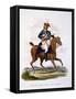 Uniform of a Private of the 15th or King's Light Dragoons (Hussars), from 'Costume of the British…-Charles Hamilton Smith-Framed Stretched Canvas