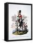 Uniform of a Private of the 2nd or Royal North British Dragoons, 'The Greys', from 'Costume of…-Charles Hamilton Smith-Framed Stretched Canvas