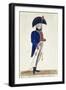 Uniform of an Argentine Officer at the Time of the Declaration of Independence, 1816-null-Framed Giclee Print