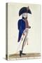 Uniform of an Argentine Officer at the Time of the Declaration of Independence, 1816-null-Stretched Canvas