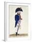 Uniform of an Argentine Officer at the Time of the Declaration of Independence, 1816-null-Framed Giclee Print