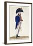 Uniform of an Argentine Officer at the Time of the Declaration of Independence, 1816-null-Framed Giclee Print