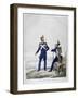 Uniform of Artillerymen, France, 1823-Charles Etienne Pierre Motte-Framed Giclee Print