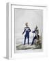 Uniform of Artillerymen, France, 1823-Charles Etienne Pierre Motte-Framed Giclee Print