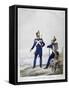 Uniform of Artillerymen, France, 1823-Charles Etienne Pierre Motte-Framed Stretched Canvas