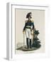 Uniform of Cavalry General Stationed in Mexico City-Claudio Linati-Framed Giclee Print