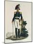 Uniform of Cavalry General Stationed in Mexico City-Claudio Linati-Mounted Giclee Print