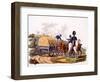 Uniform of Royal Artillery Drivers (With Wagon and Camp), from 'Costume of the British Empire,…-Charles Hamilton Smith-Framed Giclee Print