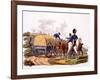 Uniform of Royal Artillery Drivers (With Wagon and Camp), from 'Costume of the British Empire,…-Charles Hamilton Smith-Framed Giclee Print