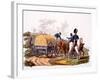 Uniform of Royal Artillery Drivers (With Wagon and Camp), from 'Costume of the British Empire,…-Charles Hamilton Smith-Framed Giclee Print