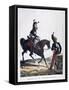Uniform of the 12th Regiment of Dragoons, France, 1823-Charles Etienne Pierre Motte-Framed Stretched Canvas