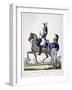 Uniform of the 1st Regiment of Chasseurs of the Royal Guard, France, 1823-Charles Etienne Pierre Motte-Framed Giclee Print