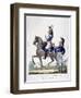 Uniform of the 1st Regiment of Chasseurs of the Royal Guard, France, 1823-Charles Etienne Pierre Motte-Framed Giclee Print