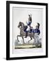 Uniform of the 1st Regiment of Chasseurs of the Royal Guard, France, 1823-Charles Etienne Pierre Motte-Framed Giclee Print