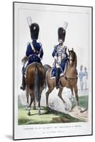 Uniform of the 2nd Regiment of Horse Grenadiers, France, 1823-Charles Etienne Pierre Motte-Mounted Giclee Print