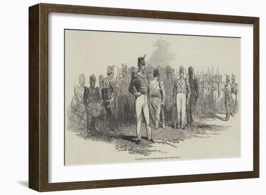 Uniform of the British Militia-null-Framed Giclee Print