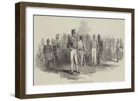 Uniform of the British Militia-null-Framed Giclee Print