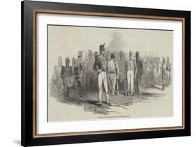 Uniform of the British Militia-null-Framed Giclee Print