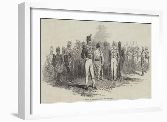 Uniform of the British Militia-null-Framed Giclee Print