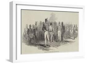 Uniform of the British Militia-null-Framed Giclee Print