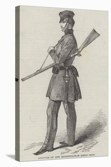 Uniform of the Metropolitan Rifle Club-null-Stretched Canvas