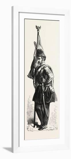Uniform of the Polish Cavalry in the Service of the Sultan. 1855-null-Framed Premium Giclee Print