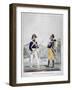 Uniform of the Royal Foot Gendarmes, France, 1823-Charles Etienne Pierre Motte-Framed Giclee Print