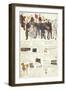 Uniform Variations of Great Manoeuvres Campaign of Kingdom of Italy-null-Framed Giclee Print