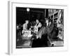 Uniformed Actor/Pilot, Col. Jimmy Stewart Talking on Telephone at Father's Hardware Store-Peter Stackpole-Framed Photographic Print