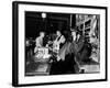 Uniformed Actor/Pilot, Col. Jimmy Stewart Talking on Telephone at Father's Hardware Store-Peter Stackpole-Framed Photographic Print