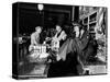 Uniformed Actor/Pilot, Col. Jimmy Stewart Talking on Telephone at Father's Hardware Store-Peter Stackpole-Stretched Canvas