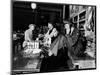 Uniformed Actor/Pilot, Col. Jimmy Stewart Talking on Telephone at Father's Hardware Store-Peter Stackpole-Mounted Photographic Print