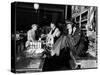 Uniformed Actor/Pilot, Col. Jimmy Stewart Talking on Telephone at Father's Hardware Store-Peter Stackpole-Stretched Canvas
