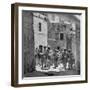 Uniformed Men of the Arab Legion Who are Fighting Jews for Control of Jerusalem-null-Framed Photographic Print
