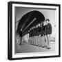 Uniformed Tour Guides Lined Up For Inspection at the 1939 New York World's Fair-Alfred Eisenstaedt-Framed Photographic Print