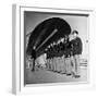 Uniformed Tour Guides Lined Up For Inspection at the 1939 New York World's Fair-Alfred Eisenstaedt-Framed Photographic Print