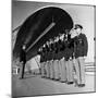 Uniformed Tour Guides Lined Up For Inspection at the 1939 New York World's Fair-Alfred Eisenstaedt-Mounted Photographic Print