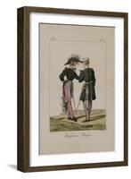 Uniformes Russes-Horace Vernet-Framed Giclee Print