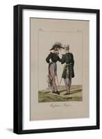 Uniformes Russes-Horace Vernet-Framed Giclee Print