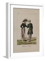 Uniformes Russes-Horace Vernet-Framed Giclee Print