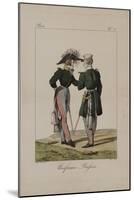 Uniformes Russes-Horace Vernet-Mounted Giclee Print