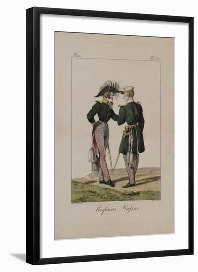 Uniformes Russes-Horace Vernet-Framed Giclee Print