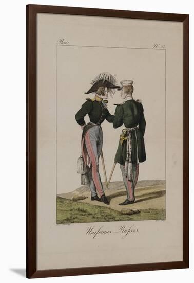 Uniformes Russes-Horace Vernet-Framed Giclee Print