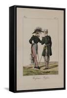 Uniformes Russes-Horace Vernet-Framed Stretched Canvas