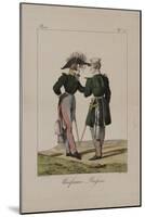 Uniformes Russes-Horace Vernet-Mounted Giclee Print