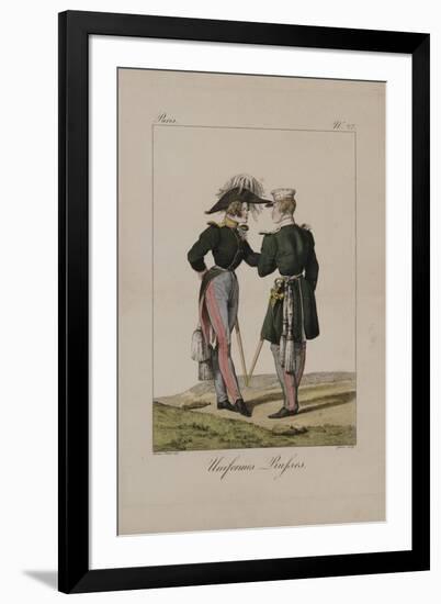 Uniformes Russes-Horace Vernet-Framed Giclee Print